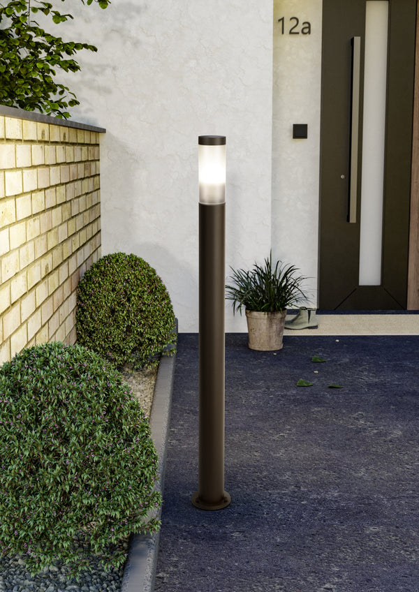 Helsinki Stander Sensor H1100 - lyser om aftenen - HAGRO