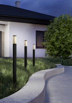 Salle Stander H1100 - lyser om aftenen - HAGRO