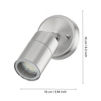 Stockholm 1 Udendørslampe - mål - HAGRO