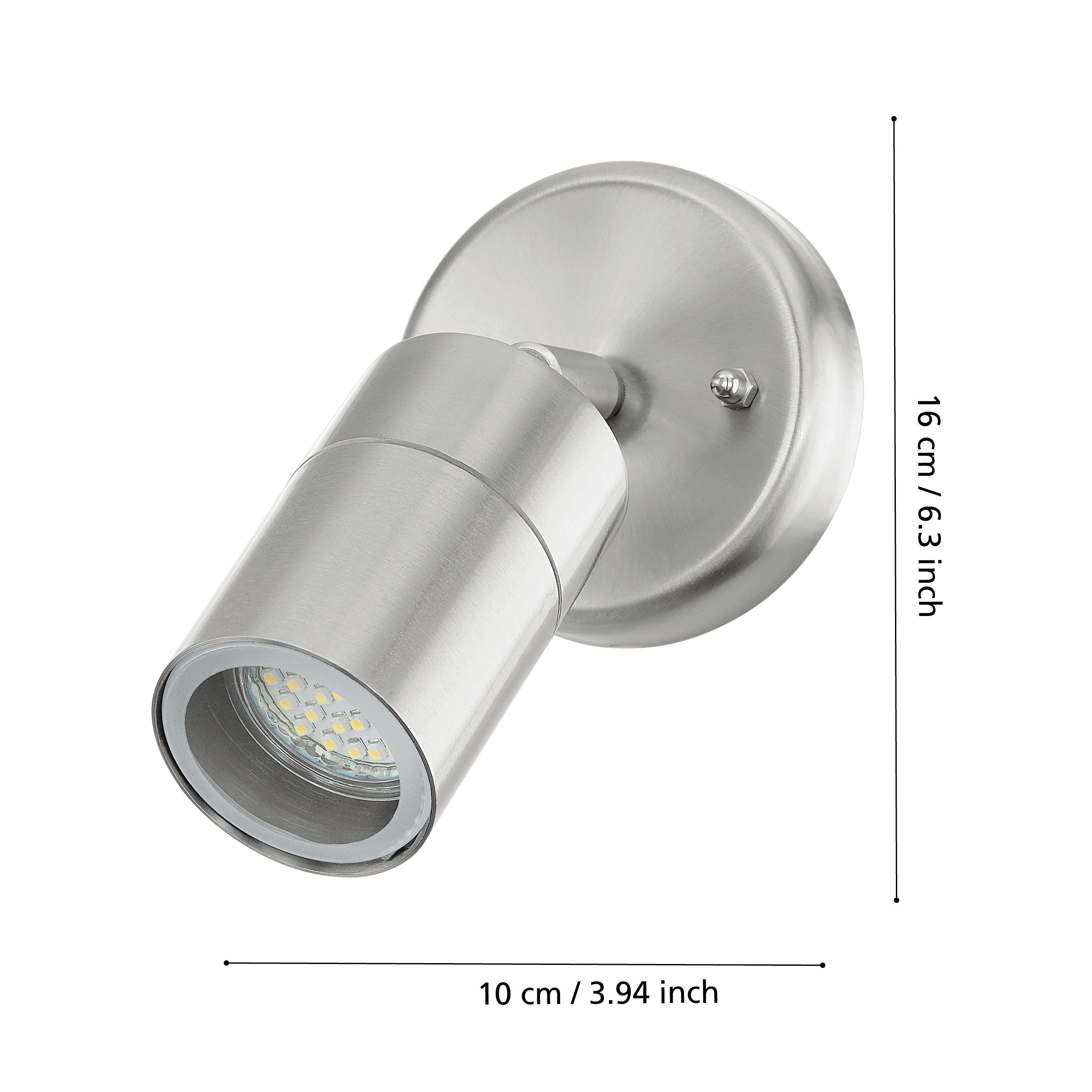 Stockholm 1 Udendørslampe - mål - HAGRO