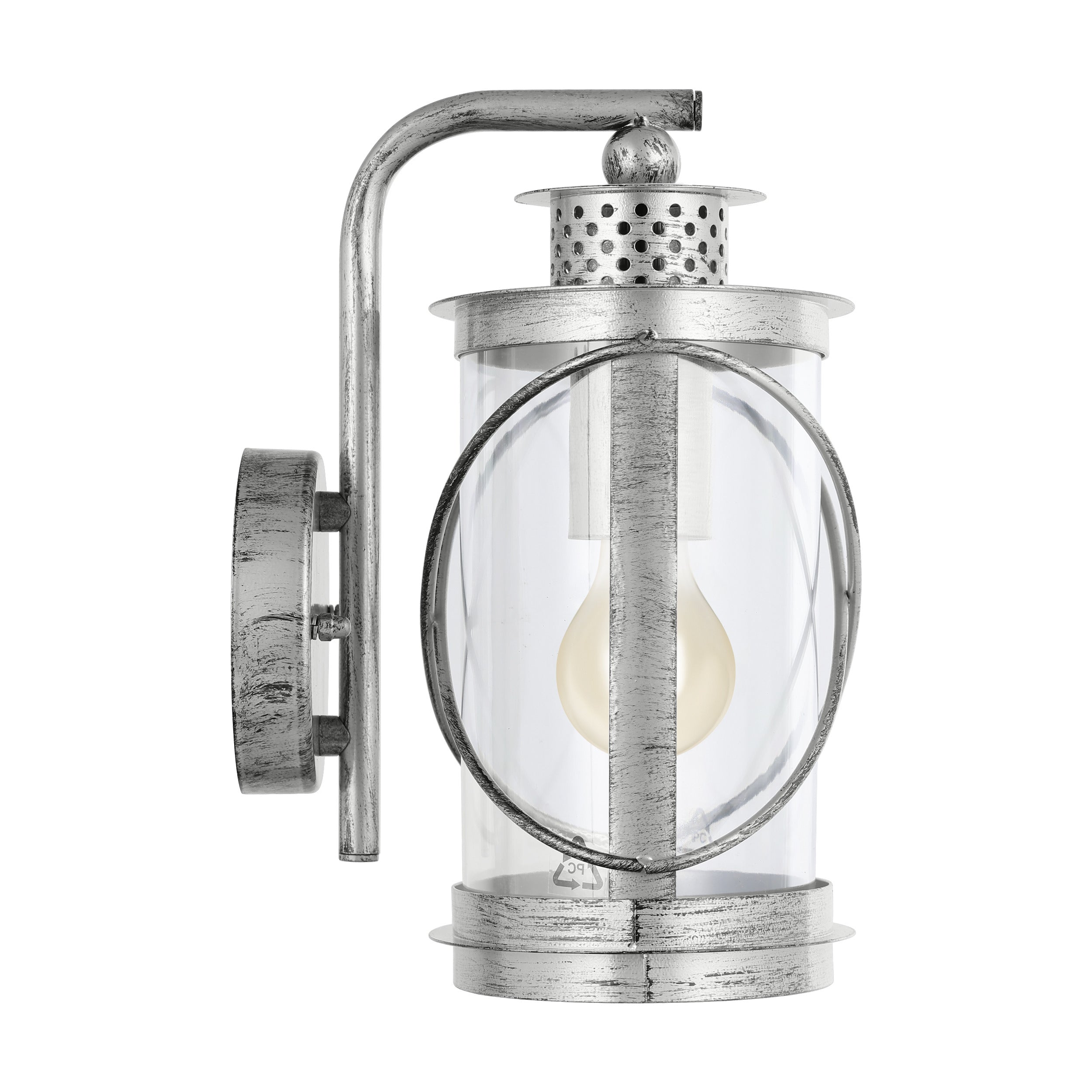 Hilburn 1 Væglampe H280 - forfra - HAGRO
