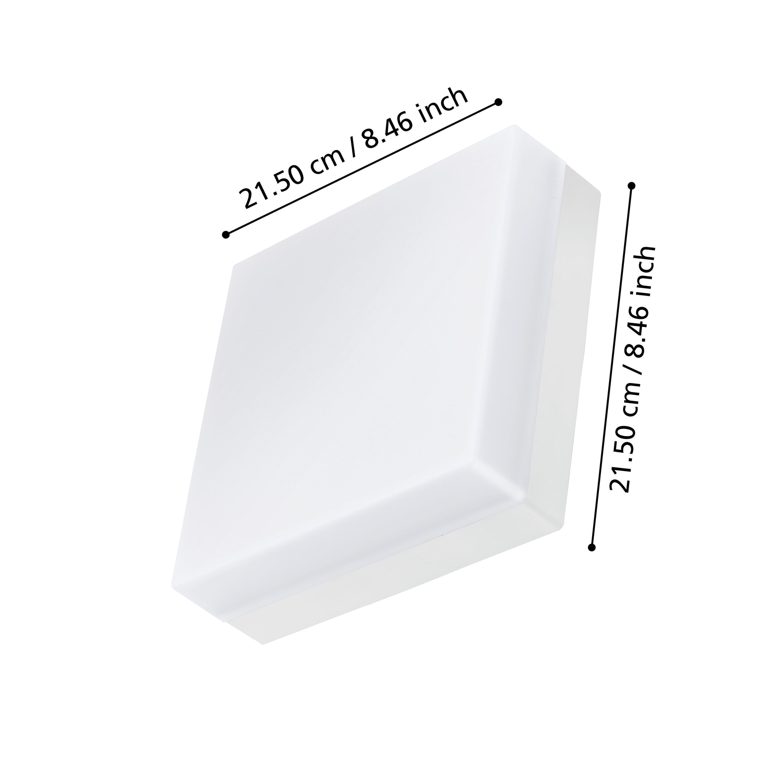 Sonella Væglampe H215 - mål - HAGRO