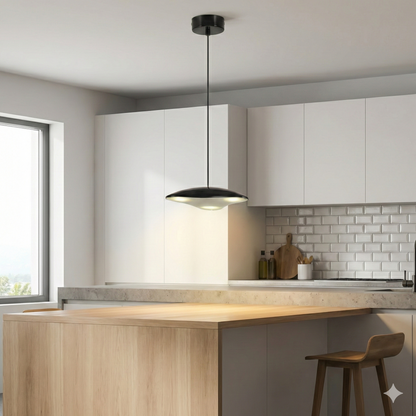 Air pendel sort stor