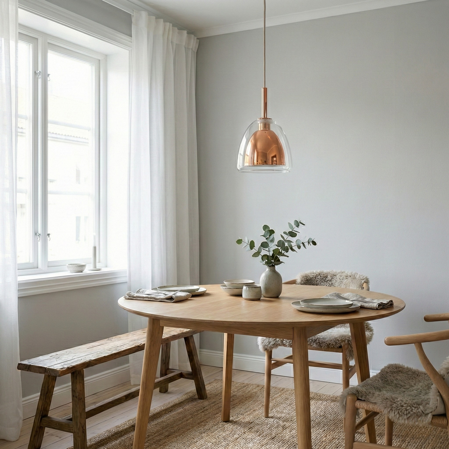 Glacier pendel kobber