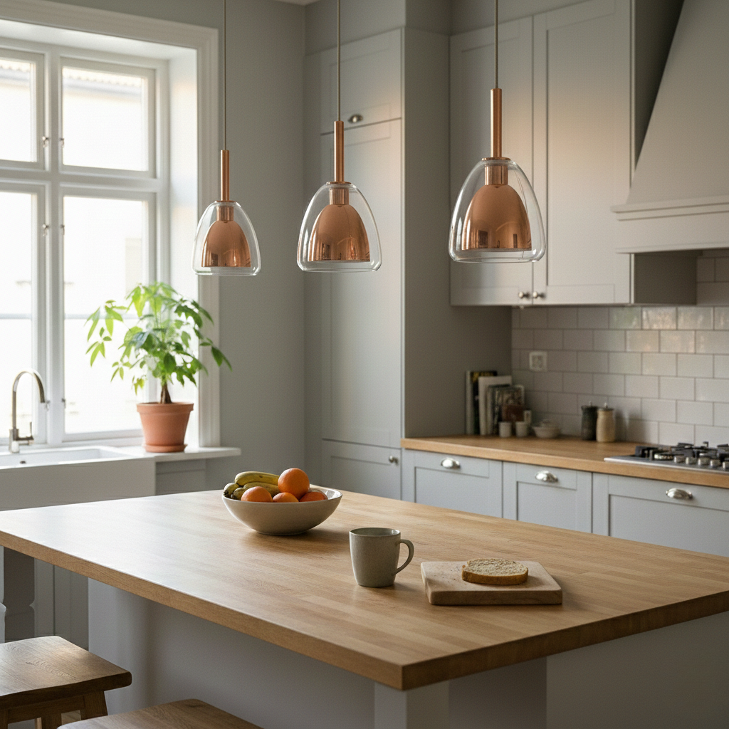 Glacier pendel kobber