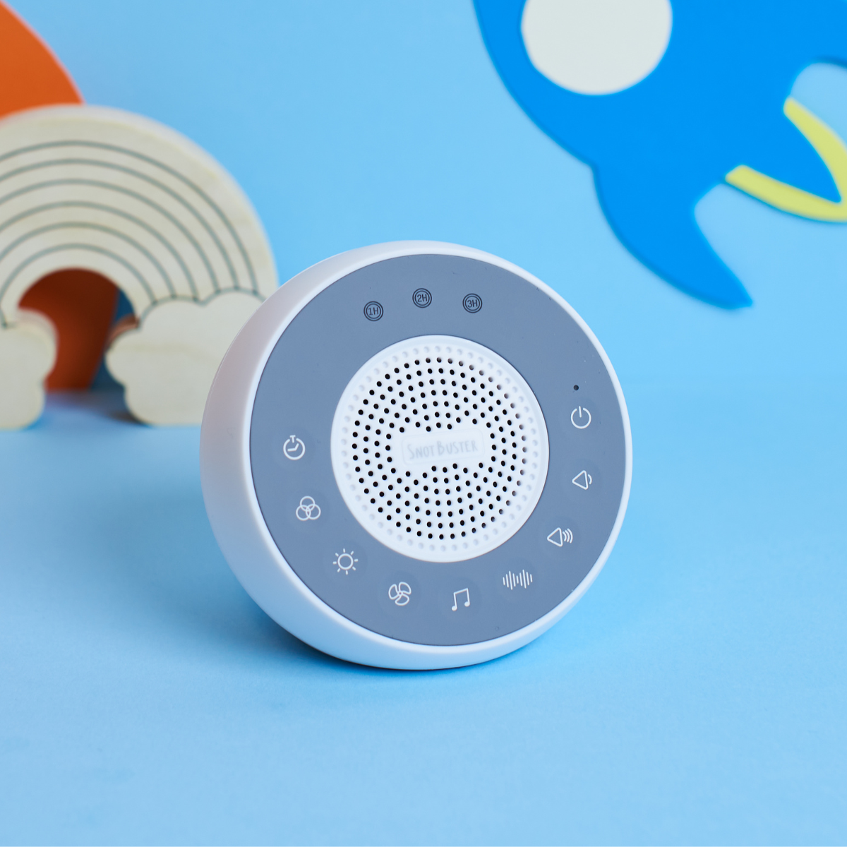 Natlampe med White Noise Speaker